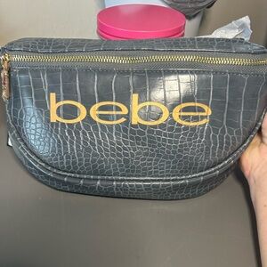Bebe NWT Fanny pack Faux Croc MSRP 89.99 Super‎ cute!